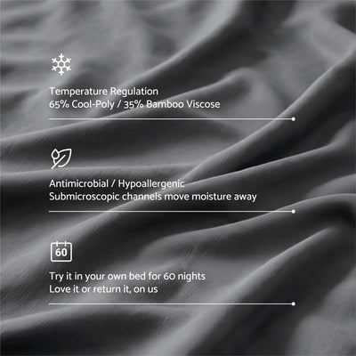Dosaze ThermaCool Sheet Set in \ Slate \